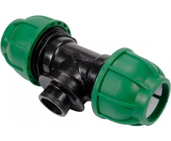 Фото 2 - Трійник сполучний водяних пластикових труб 32 мм- 1/2