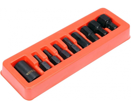 Фото 3 - Набір насадок викруткових ударних 6-гранних YATO з 6-гран. шпинделем- 1/2