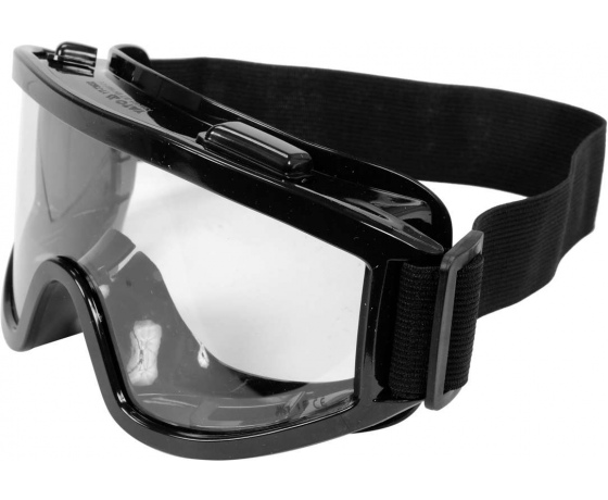 Фото 2 - Окуляри захисні YATO закриті, прозорі, з вентиляцією і регульованим еластичним пояском