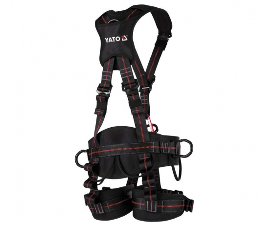 Фото 3 - Шлейки з бедровим поясом для безпеки висотних робіт YATO