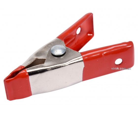 Фото 2 - Струбцина-прищіпка пружинна металева YATO 50 мм 20/20 мм