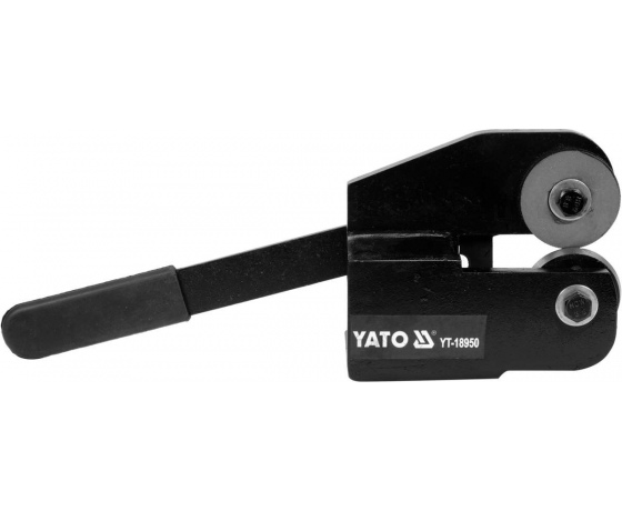 Фото 3 - Ножиці по листовому металу t= 1.2-2 мм з дисковими різцями YATO: важіль l= 290 мм, плита- 70х 55 мм