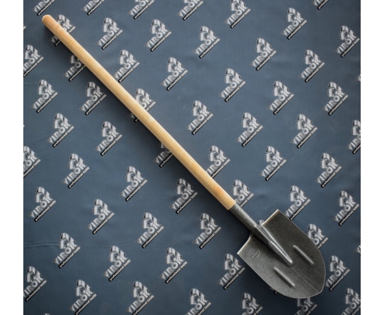 Фото 2 - Лопата штикова VIROK з держаком РС (рейкова сталь)