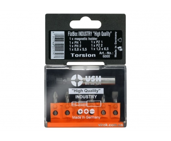 Фото 2 - Набір насадок викруткових USH з магнітним тримачем 7 шт