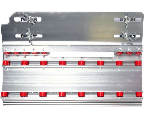 Фото 2 - Шаблон для знімання фаски в керам. плитках YATO під кут 45°, 250х 170 мм