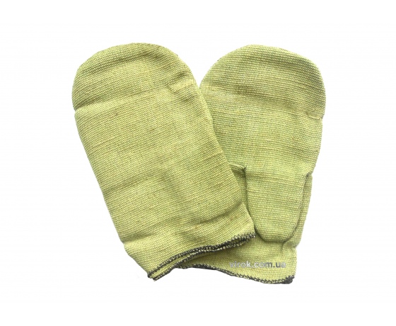 Фото 2 - Рукавиці робочі однопалі брезентові з брезентовим надолонником,вогнетривке покриття