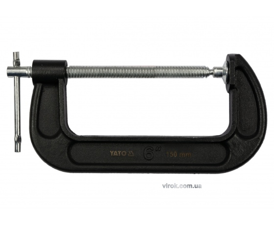 Фото 2 - Струбцина G-подібна YATO 150 мм (6
