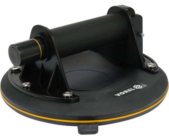 Фото 2 - Присоска для монтажу скла одинарна VOREL : d= 204 мм, m= 100 кг ABS-пластик. корпус