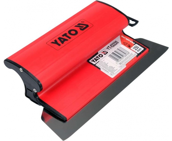 Фото 3 - Шпатель для фінішного шпаклювання YATO, 250 мм, зі змінним лезом