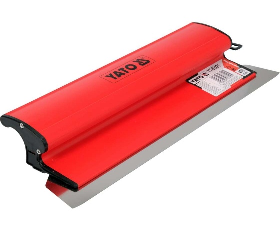 Фото 4 - Шпатель для фінішного шпаклювання YATO, 400 мм, зі змінним лезом