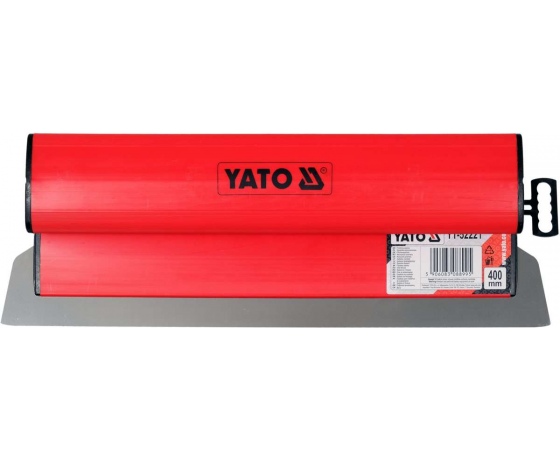 Фото 2 - Шпатель для фінішного шпаклювання YATO, 400 мм, зі змінним лезом