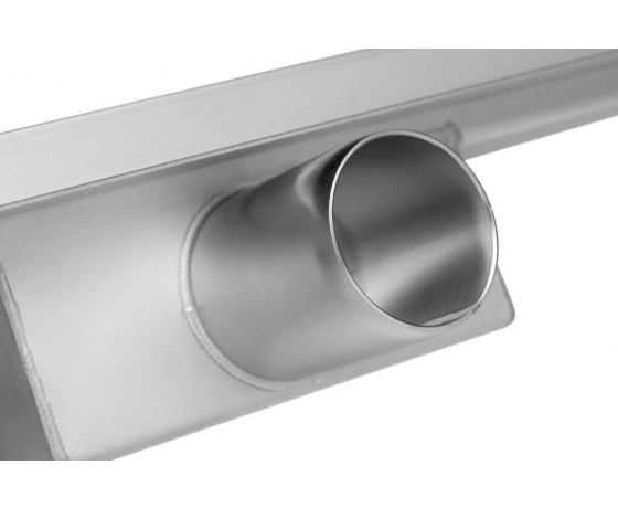 Фото 9 - Трап підлоговий лінійний з нержавіючої сталі FALA WET-DRY; 80х 7х 2 см, сифон- 52 мм