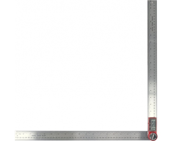 Фото 3 - Кутомір електронний YATO; l= 500 мм, діапазон 0-360° з живленням від батарейки 3V; CR2032