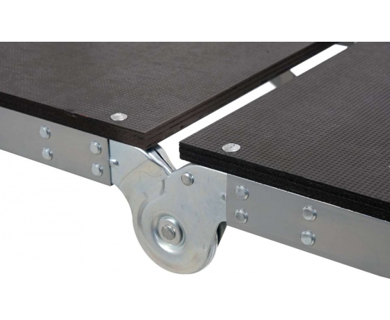 Фото 2 - Риштування складане на 2 колес YATO з платфор- 104х 40см висота- 90см, 154x 113.5x 86см, з алюмінію