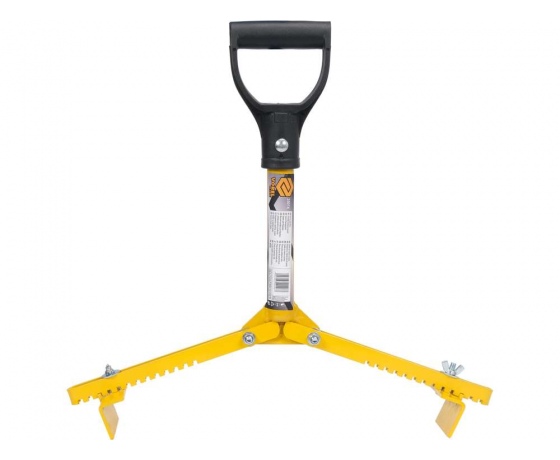 Фото 2 - Захват ручний VOREL для бруківки, бордюрів, з регуляцією захвату- 220- 500 мм, навант- 35кг, вис-420