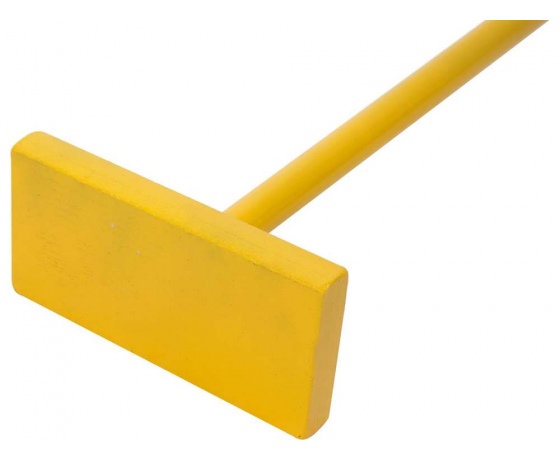 Фото 5 - Трамбувач бруківки ручний VOREL, 8,5 кг, вис.- 82 см, платформа- 250х 120х 30 мм