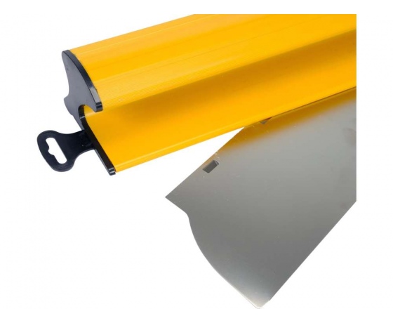 Фото 5 - Шпатель для фінішного шпаклювання VOREL, 1000 мм, зі змінним лезом