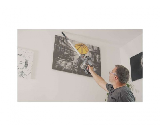 Фото 23 - Порохотяг вертикальний акумул. LUND : Li-Ion 22.2 В, 2 АГод, 200 Вт, фільтр HEPA, збірна ємн.- 0,35л