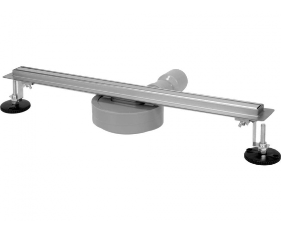 Фото 5 - Трап підлоговий лінійний з нержавіючої сталі FALA SLIM; 60х 3х 7 см, сифон- 56 мм