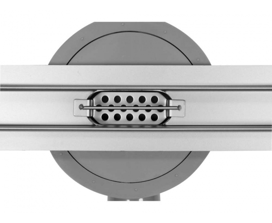 Фото 7 - Трап підлоговий лінійний з нержавіючої сталі FALA SLIM; 60х 3х 7 см, сифон- 56 мм