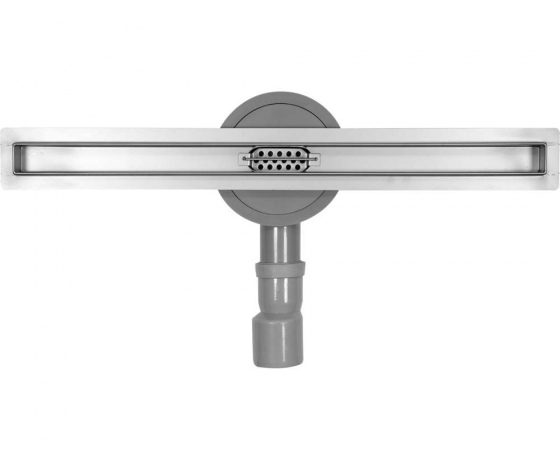 Фото 3 - Трап підлоговий лінійний з нержавіючої сталі FALA SLIM; 90х 3х 7 см, сифон- 56 мм