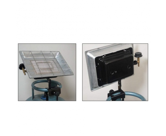 Фото 3 - Обогреватель газовый инфракрасный 3кВт на кронштейне SIGMA (2903671)