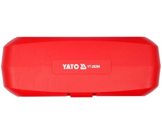 Фото 2 - Набір викруток діелектричних ізольованих YATO: до 1000 V, 4 шт. в футлярі