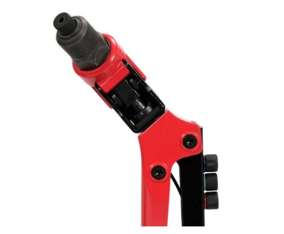 Фото 5 - Заклепочник YATO з обертовою головкою l= 275 мм, для нітів Ø= 2,4; 3,2; 4,0; 4,8мм, нітогайок М3- М6