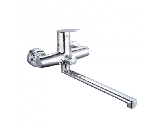 Фото 2 - Смеситель s30 Ø35 для ванны излив прямой 350мм дивертор встроенный картриджный AQUATICA (9730220)