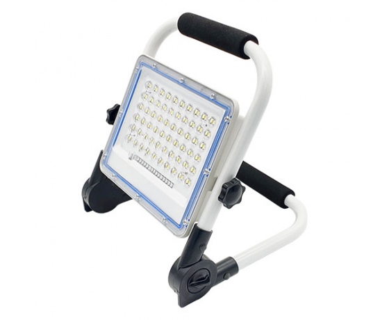 Фото 2 - Прожектор светодиодный 100W аккумуляторный (LiFePO4 5000mAh) PROTESTER RCFL0102