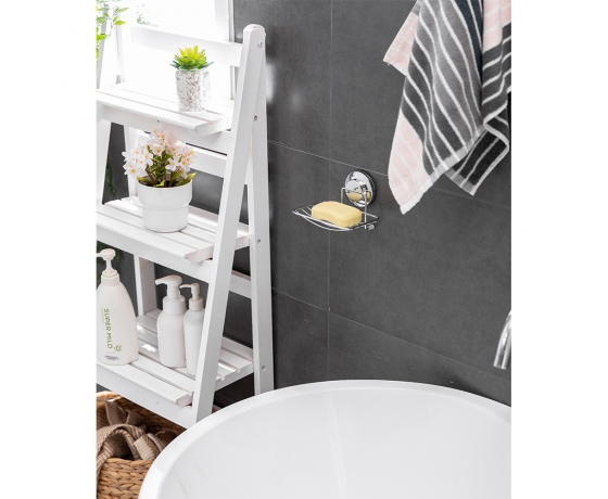 Фото 7 - Мыльница на вакуумной присоске s38 135×120×102мм AQUATICA (9783827)