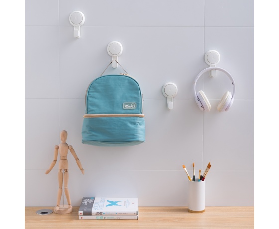 Фото 7 - Крючки на вакуумных присосках s42 64×45×115мм (2шт) AQUATICA (9784284)