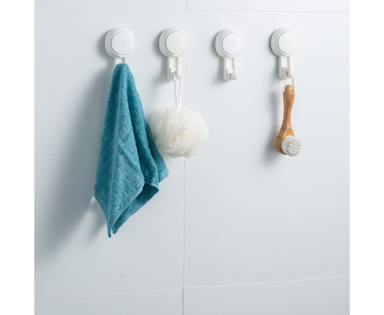 Фото 9 - Крючки на вакуумных присосках s42 64×45×115мм (2шт) AQUATICA (9784284)