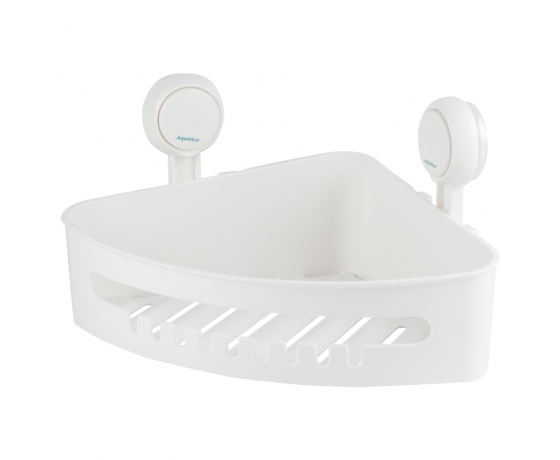 Фото 3 - Корзина на вакуумных присосках угловая s42 255×255×105мм AQUATICA (9784293)