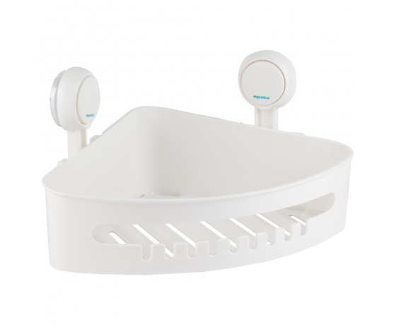 Фото 4 - Корзина на вакуумных присосках угловая s42 255×255×105мм AQUATICA (9784293)