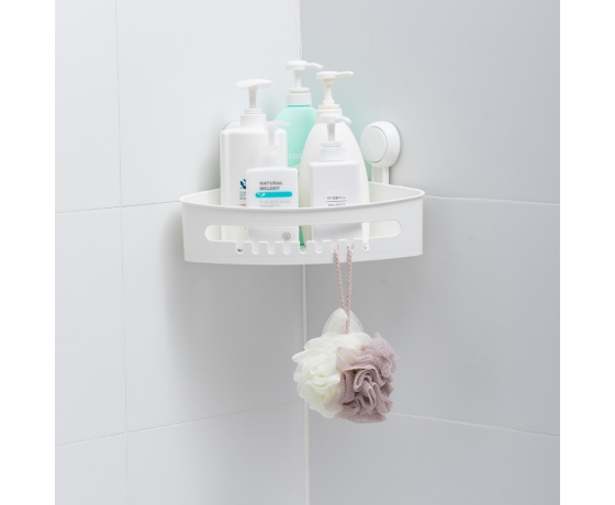 Фото 8 - Корзина на вакуумных присосках угловая s42 255×255×105мм AQUATICA (9784293)