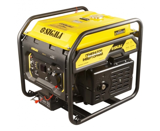 Фото 2 - Генератор инверторный бензиновый 220В 7.5/8.0кВт 25л 4-х тактный с выводом под АВР SIGMA (5710781)