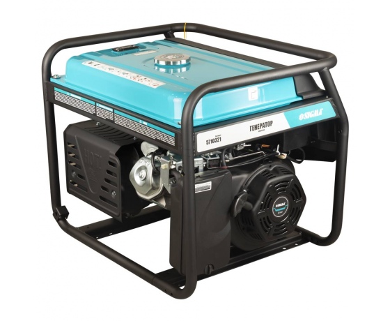 Фото 8 - Генератор бензиновый 220В 5.0/5.5кВт 4-х тактный с выводом под АВР SIGMA (5710321)