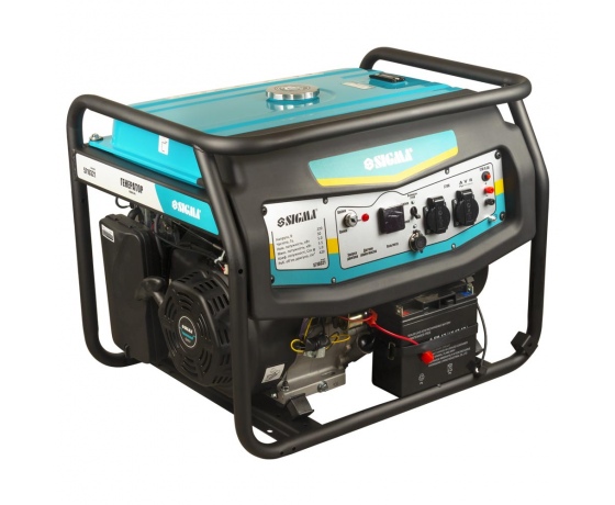 Фото 2 - Генератор бензиновый 220В 5.0/5.5кВт 4-х тактный с выводом под АВР SIGMA (5710321)