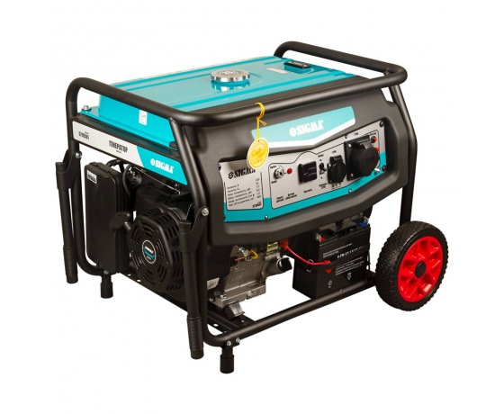 Фото 4 - Генератор бензиновый 220В 7.5/8.0кВт 4-х тактный электрозапуск SIGMA (5710561)