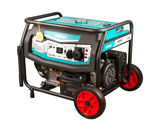 Фото 6 - Генератор бензиновый 220В 7.5/8.0кВт 4-х тактный электрозапуск SIGMA (5710561)