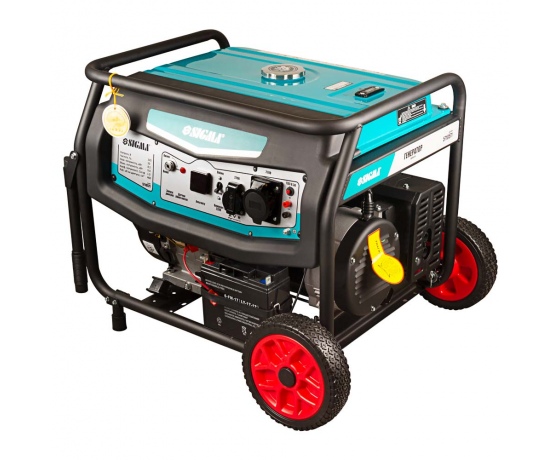 Фото 5 - Генератор бензиновый 220В 8.5/9.0кВт 4-х тактный электрозапуск SIGMA (5710571)