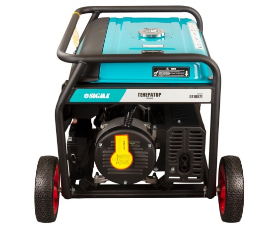 Фото 6 - Генератор бензиновый 220В 8.5/9.0кВт 4-х тактный электрозапуск SIGMA (5710571)