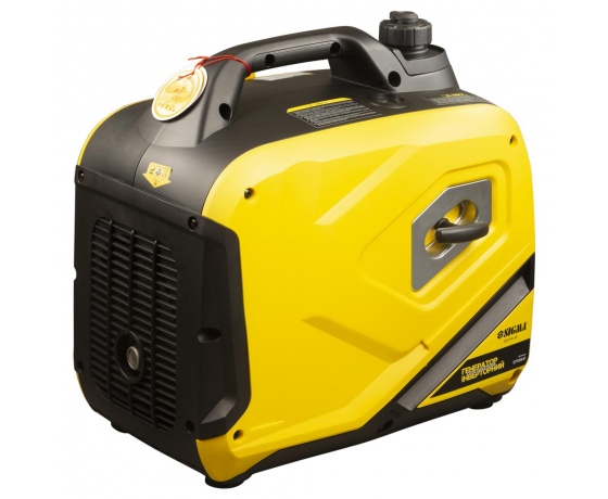 Фото 8 - Генератор инверторный бензиновый 220В 3.2/3.4кВт 50дБ 4-х тактный ручной запуск SIGMA (5710641)