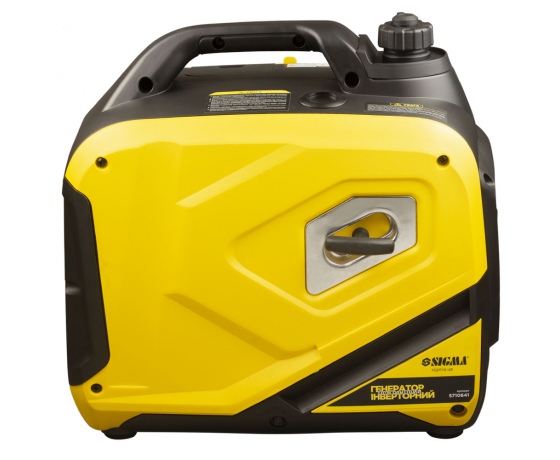 Фото 9 - Генератор инверторный бензиновый 220В 3.2/3.4кВт 50дБ 4-х тактный ручной запуск SIGMA (5710641)