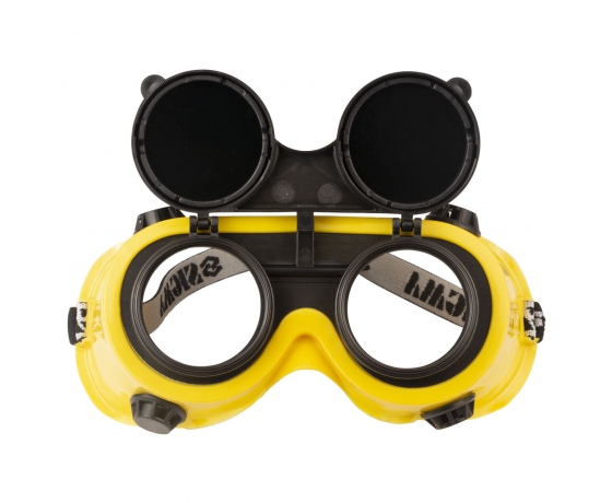 Фото 3 - Очки сварщика с откидными стеклами (круглые) SIGMA (9413651)