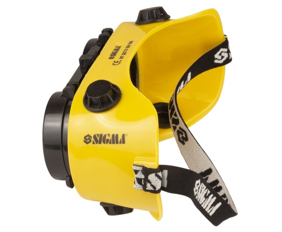 Фото 5 - Очки сварщика с откидными стеклами (круглые) SIGMA (9413651)