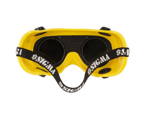 Фото 6 - Очки сварщика с откидными стеклами (круглые) SIGMA (9413651)