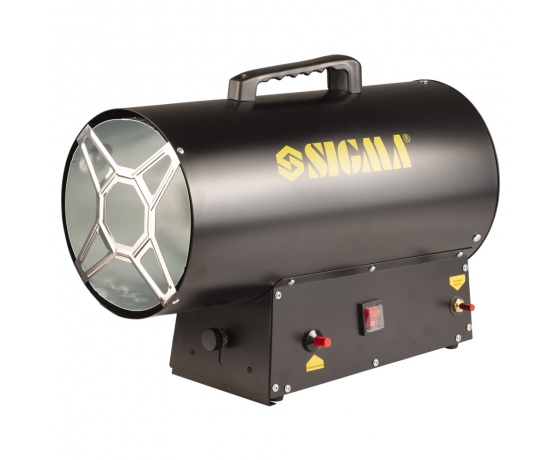 Фото 2 - Газовая тепловая пушка прямого нагрева 33кВт 650м³/час SIGMA (5358651)