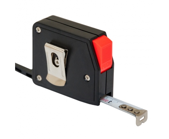 Фото 4 - Рулетка с автостопом 3м×13мм (черная) GRAD (3816035)